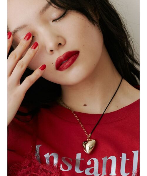 jouetie（ジュエティ）の「ハートネックレス（ネックレス・レディース・シルバー/ゴールド・FREE）」の3枚目の写真