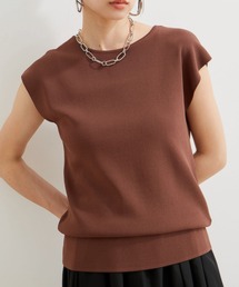 VIS | 【前後2WAY】美人スリーブニットプルオーバー【UVケア・接触冷感・洗える】(ニット/セーター)