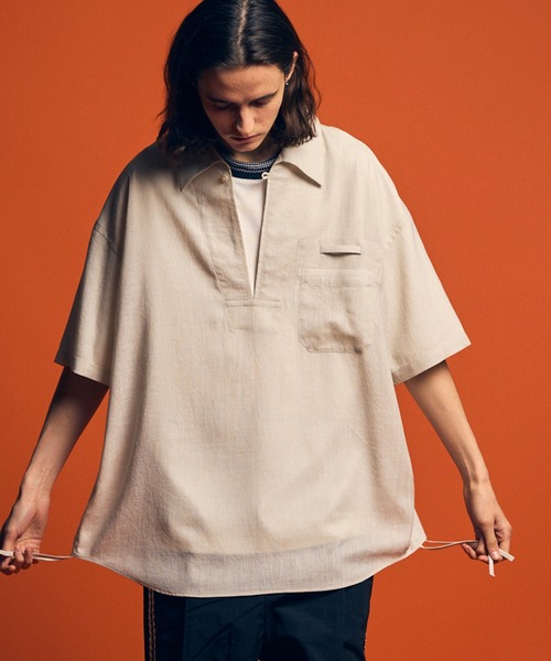 MAISON SPECIAL リバーシブルボイルシャツ Reversible Voile Shirt/リバーシブルボイルシャツ【MAISON