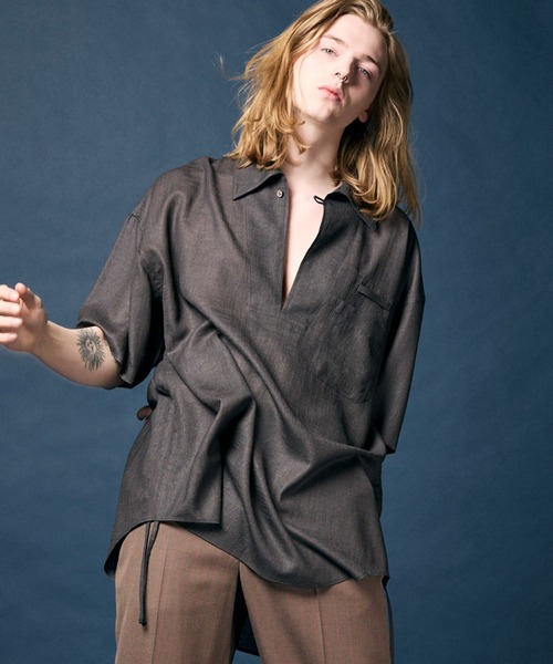 MAISON SPECIAL リバーシブルボイルシャツ Reversible Voile Shirt/リバーシブルボイルシャツ【MAISON