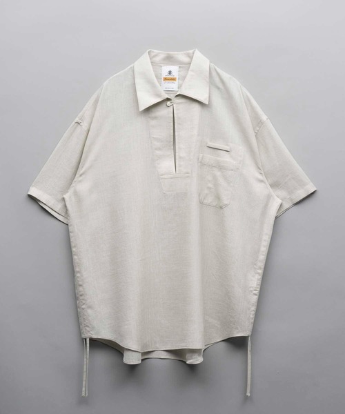 【tamaki】MAISON SPECIAL ベルスリーブシャツ MAISON SPECIAL（メゾンスペシャル）の「《UNISEX》Calendering