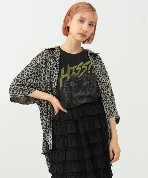 mmts（マミタス）の「〈UNISEX〉mmts / ベンガル シャツ（シャツ/ブラウス・レディース・オリーブ/ベージュ・SMALL/MEDIUM/LARGE）」の2枚目の写真