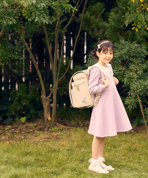 PAUL&JOE（ポールアンドジョー）の「PAUL & JOE(ポール & ジョー)クリザンテームシュシュ（ランドセル・キッズ・ミント/ホワイト/ピンクベージュ/ライラック・ONE SIZE]）」の14枚目の写真