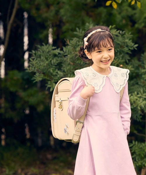 PAUL&JOE（ポールアンドジョー）の「PAUL & JOE(ポール & ジョー)クリザンテームシュシュ（ランドセル・キッズ・ミント/ホワイト/ピンクベージュ/ライラック・ONE SIZE]）」の19枚目の写真