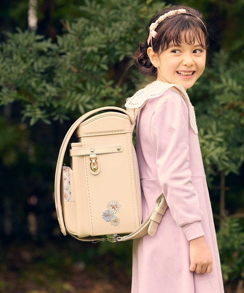 PAUL&JOE（ポールアンドジョー）の「PAUL & JOE(ポール & ジョー)クリザンテームシュシュ（ランドセル・キッズ・ミント/ホワイト/ピンクベージュ/ライラック・ONE SIZE]）」の16枚目の写真