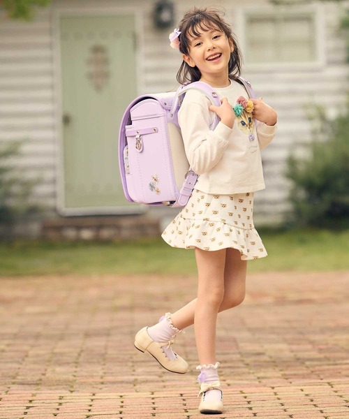 PAUL&JOE（ポールアンドジョー）の「PAUL & JOE(ポール & ジョー)クリザンテームシュシュ（ランドセル・キッズ・ミント/ホワイト/ピンクベージュ/ライラック・ONE SIZE]）」の15枚目の写真