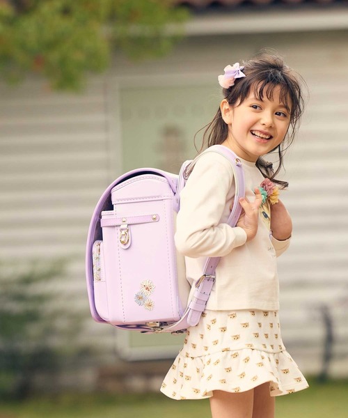 PAUL&JOE（ポールアンドジョー）の「PAUL & JOE(ポール & ジョー)クリザンテームシュシュ（ランドセル・キッズ・ミント/ホワイト/ピンクベージュ/ライラック・ONE SIZE]）」の17枚目の写真