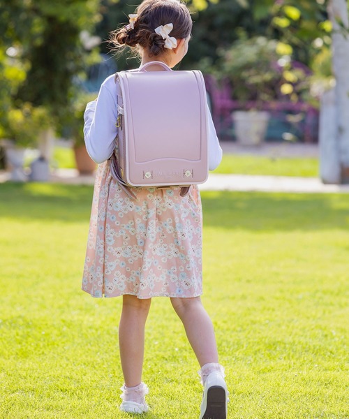 PAUL&JOE（ポールアンドジョー）の「PAUL & JOE(ポール & ジョー)クリザンテームシュシュ（ランドセル・キッズ・ミント/ホワイト/ピンクベージュ/ライラック・ONE SIZE]）」の6枚目の写真