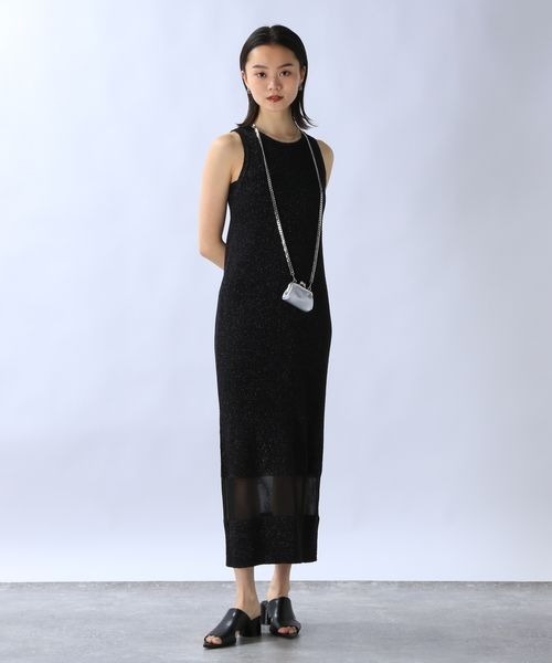 JEANASIS（ジーナシス）の「ミニガマグチネックレス/114270（ショルダーバッグ・レディース・シルバー系その他/ブラック系その他・FREE）」の5枚目の写真