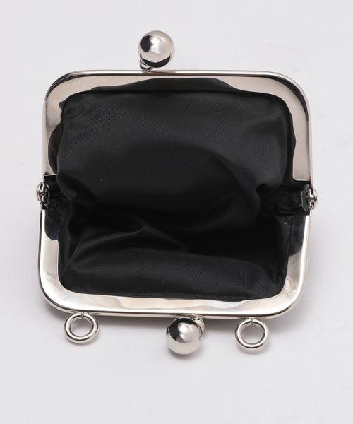 JEANASIS（ジーナシス）の「ミニガマグチネックレス/114270（ショルダーバッグ・レディース・シルバー系その他/ブラック系その他・FREE）」の15枚目の写真