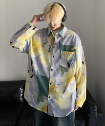 EFFECTION（エフェクション）の「【FVLMEN】marble pattern longsleeve shirt/マーブル柄 ロングスリーブ シャツ（シャツ/ブラウス）」