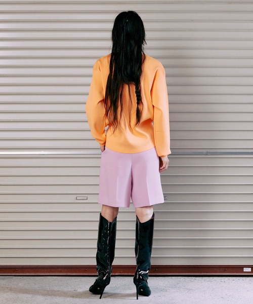 THINGS THAT MATTER(シングス ザット マター)の「ONENESS LOGO BIG KNIT PULLOVER / ワンネスロゴビッグニットプルオーバー(ニット/セーター・レディース・アイボリー/ブラック/ミント/イエロー/ラベンダー/オレンジ・FREE)」の19枚目の写真