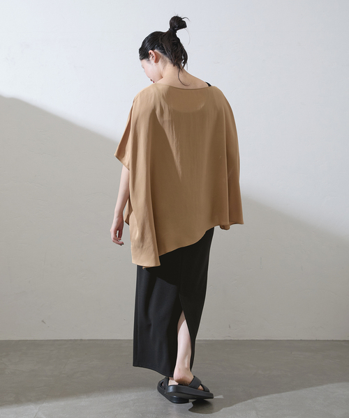 IENA（イエナ）の「CARREMANジョーゼット リーンスカート（スカート・レディース・ブラック/ブラウン・36/38）」の13枚目の写真