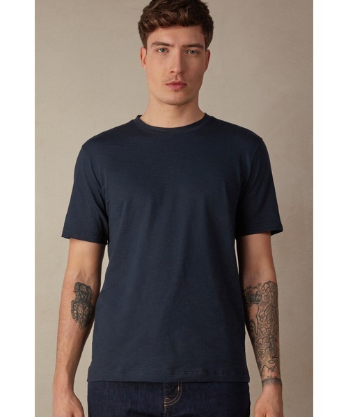 セール】スラブコットン Tシャツ（Tシャツ/カットソー