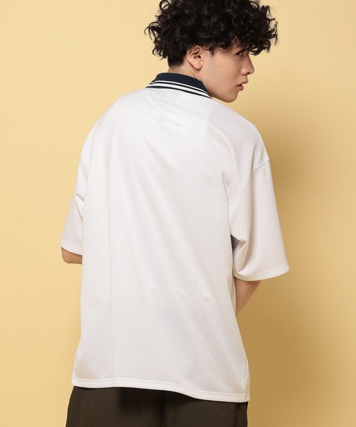 niko and...（ニコアンド）の「【DOD(ディーオーディー)】コラボノッカボッカシャツ（Tシャツ/カットソー・メンズ・ブラック/オフホワイト・MEDIUM/LARGE）」の6枚目の写真