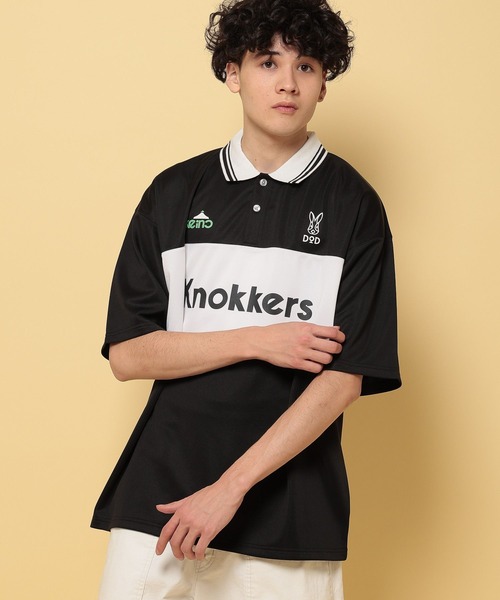 niko and...（ニコアンド）の「【DOD(ディーオーディー)】コラボノッカボッカシャツ（Tシャツ/カットソー・メンズ・ブラック/オフホワイト・MEDIUM/LARGE）」の10枚目の写真