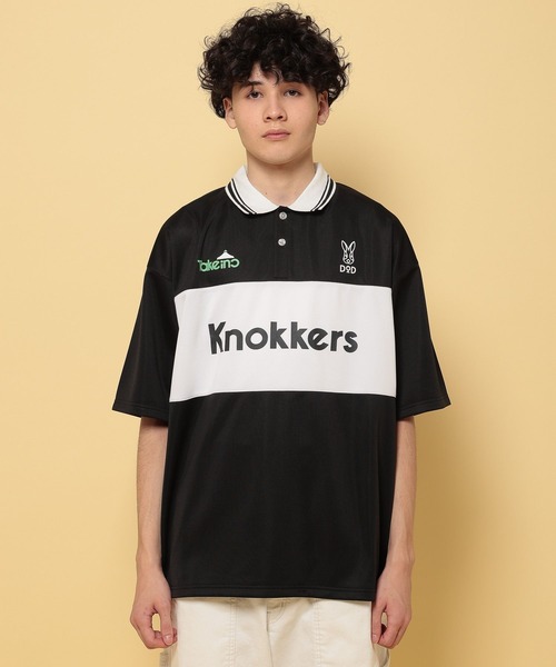 niko and...（ニコアンド）の「【DOD(ディーオーディー)】コラボノッカボッカシャツ（Tシャツ/カットソー・メンズ・ブラック/オフホワイト・MEDIUM/LARGE）」の11枚目の写真