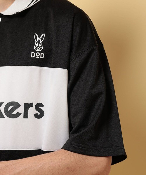 niko and...（ニコアンド）の「【DOD(ディーオーディー)】コラボノッカボッカシャツ（Tシャツ/カットソー・メンズ・ブラック/オフホワイト・MEDIUM/LARGE）」の15枚目の写真