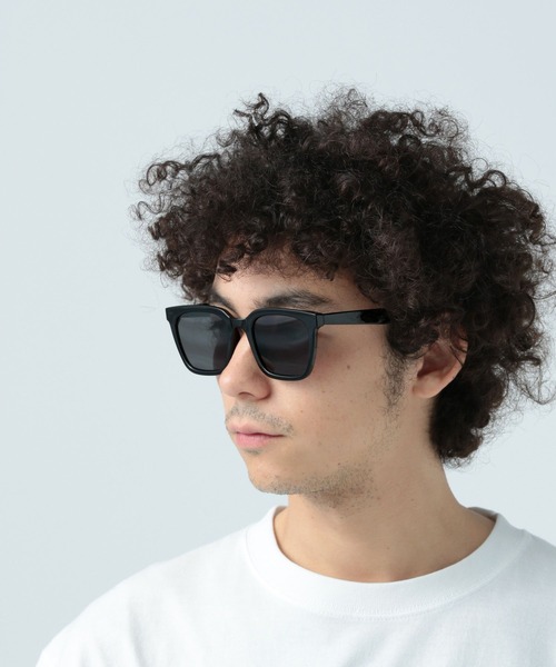 BAYFLOW（ベイフロー）の「スクエアサングラス24（サングラス・メンズ・グレー/その他1・FREE）」の4枚目の写真