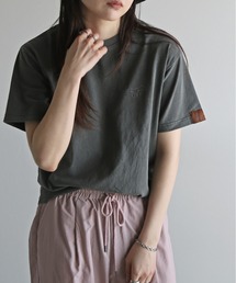 COURO | 【FOXRUN/フォックスラン】 別注ワンポイント刺繍Tシャツ(Tシャツ/カットソー)