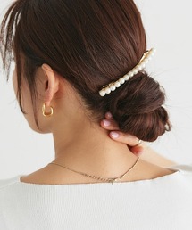 Pierrot（ピエロ）の「シャイニーパールバレッタ（バレッタ/ヘアクリップ）」
