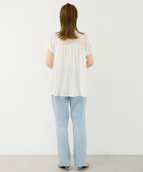 URBAN RESEARCH Sonny Label(アーバンリサーチサニーレーベル)の「クラッシュデニム(デニムパンツ・レディース・ライトブルー・34/36/38)」の8枚目の写真