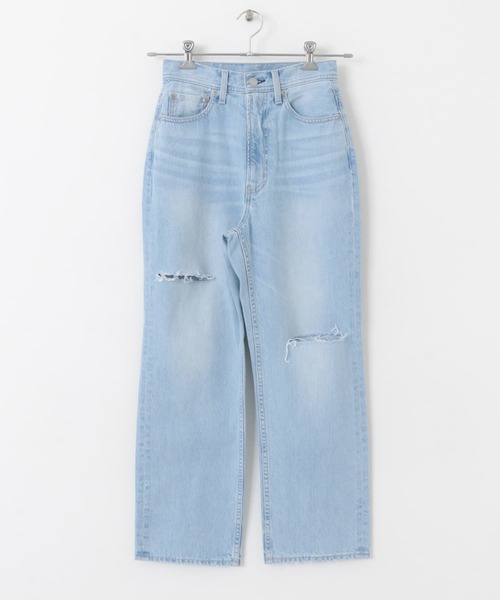 URBAN RESEARCH Sonny Label(アーバンリサーチサニーレーベル)の「クラッシュデニム(デニムパンツ・レディース・ライトブルー・34/36/38)」の7枚目の写真