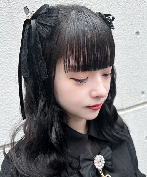 Sweet Best Wishes レースリボンクリップ　黒x黒 完売商品入荷のお知らせ | BABY, THE STARS SHINE BRIGHT