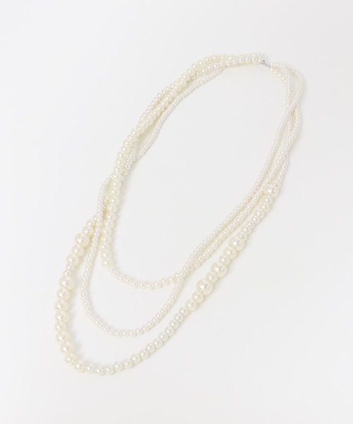 KBF（ケイビーエフ）の「マルチWAYパールビスチェ（ネックレス・レディース・ホワイト系その他・ONE）」の12枚目の写真