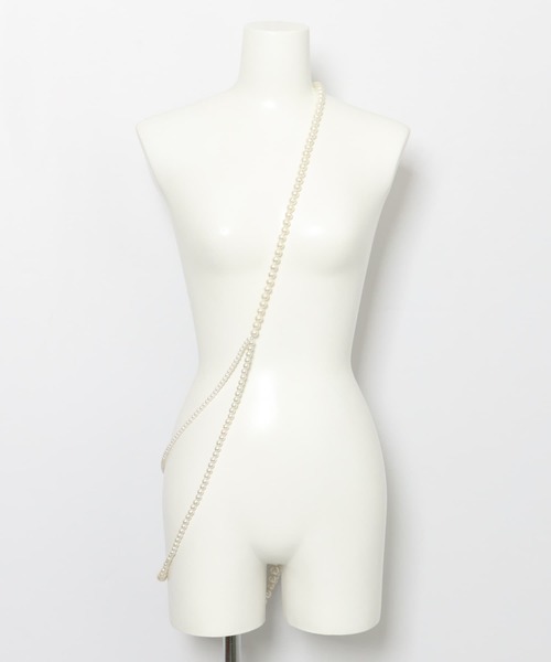 KBF（ケイビーエフ）の「マルチWAYパールビスチェ（ネックレス・レディース・ホワイト系その他・ONE）」の14枚目の写真