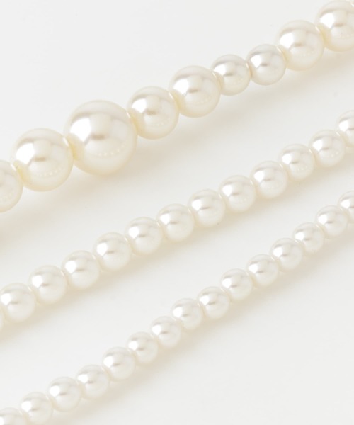 KBF（ケイビーエフ）の「マルチWAYパールビスチェ（ネックレス・レディース・ホワイト系その他・ONE）」の17枚目の写真