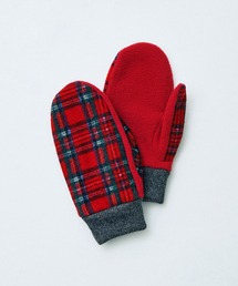 PAR ICI | チェック フリースミトン(手袋)