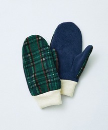 PAR ICI | チェック フリースミトン(手袋)