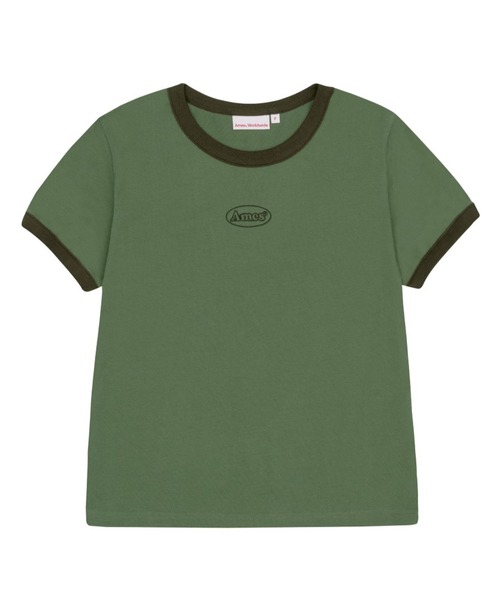 AMESWORLDWIDE(アメスワールドワイド)の「【UNISEX】AMES WORLDWIDE/シンボルロゴT(Tシャツ/カットソー・レディース・ホワイト/ブラック/カーキ・FREE)」の17枚目の写真