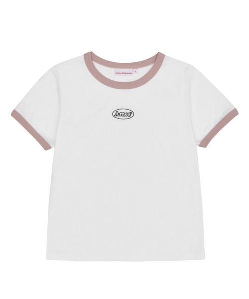 AMESWORLDWIDE(アメスワールドワイド)の「【UNISEX】AMES WORLDWIDE/シンボルロゴT(Tシャツ/カットソー・レディース・ホワイト/ブラック/カーキ・FREE)」の14枚目の写真