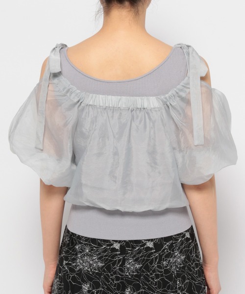 セール】リボンカシュクールプルオーバー 120988（Tシャツ/カットソー