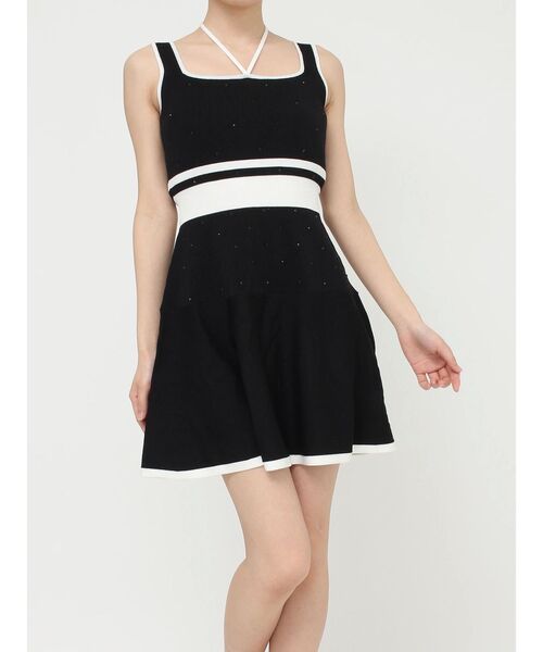 EATME（イートミー）の「ビジューニットワンピース（ワンピース・レディース・ブラック/ブラウン/グレー・FREE）」の14枚目の写真