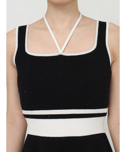 EATME（イートミー）の「ビジューニットワンピース（ワンピース・レディース・ブラック/ブラウン/グレー・FREE）」の18枚目の写真