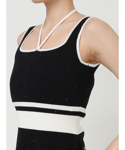 EATME（イートミー）の「ビジューニットワンピース（ワンピース・レディース・ブラック/ブラウン/グレー・FREE）」の19枚目の写真