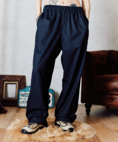 FTW(エフティダブリュー)の「EASY PANTS(その他パンツ・メンズ・ネイビー/ベージュ/パープル・MEDIUM/LARGE)」の1枚目の写真