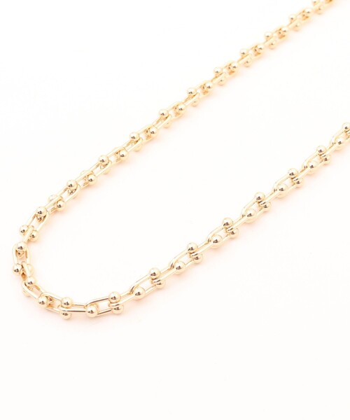 NOLLEY’S（ノーリーズ）の「デザインチェーンショートネックレス（ネックレス・レディース・シルバー/ゴールド・FREE）」の5枚目の写真