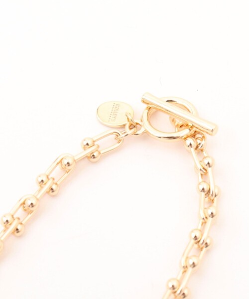 NOLLEY’S（ノーリーズ）の「デザインチェーンショートネックレス（ネックレス・レディース・シルバー/ゴールド・FREE）」の6枚目の写真