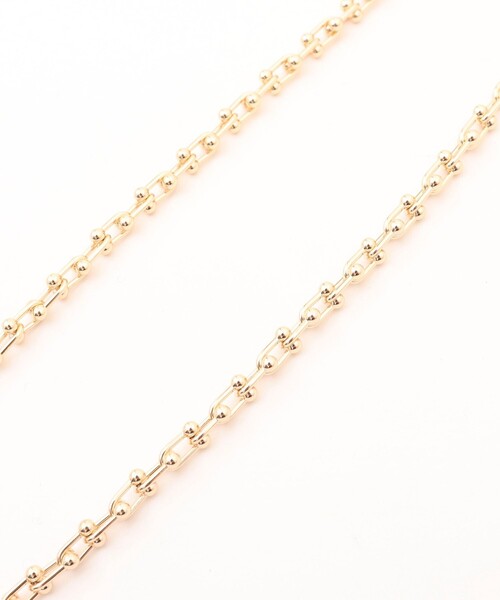 NOLLEY’S（ノーリーズ）の「デザインチェーンショートネックレス（ネックレス・レディース・シルバー/ゴールド・FREE）」の7枚目の写真