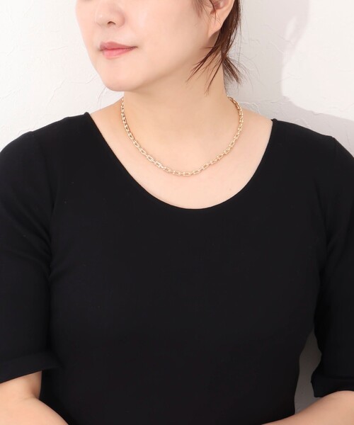 NOLLEY’S（ノーリーズ）の「デザインチェーンショートネックレス（ネックレス・レディース・シルバー/ゴールド・FREE）」の16枚目の写真
