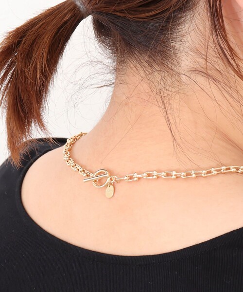 NOLLEY’S（ノーリーズ）の「デザインチェーンショートネックレス（ネックレス・レディース・シルバー/ゴールド・FREE）」の18枚目の写真