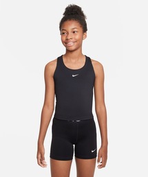 NIKE（ナイキ）の「NIKE/ナイキ Dri-FIT スウッシュ ジュニア (ガールズ) タンクトップ スポーツブラ FB2264-010（スポーツブラ・キッズ）」