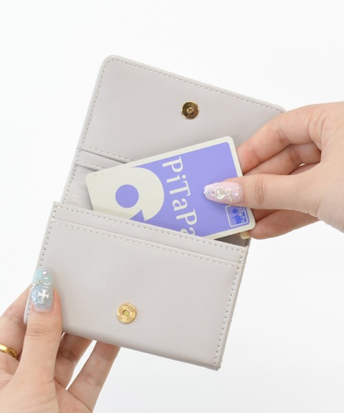 ALTROSE（アルトローズ）の「名刺ケース 名刺入れ カードケース キルティング ジェニファー（名刺入れ・レディース・アイボリー/ブラック/グレー・FREE）」の13枚目の写真