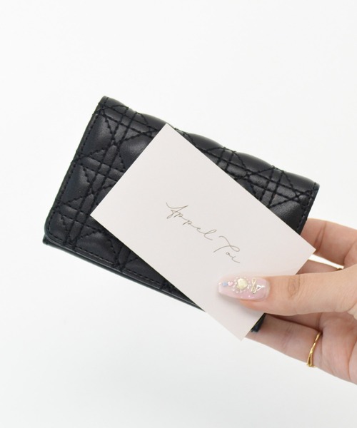 ALTROSE（アルトローズ）の「名刺ケース 名刺入れ カードケース キルティング ジェニファー（名刺入れ・レディース・アイボリー/ブラック/グレー・FREE）」の15枚目の写真