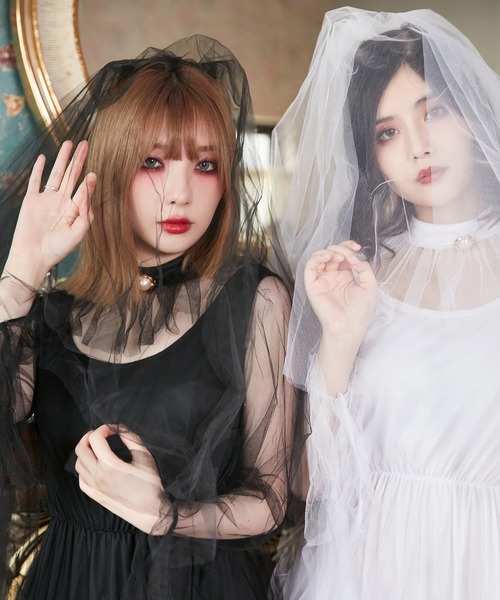 セール】「 ロング花嫁 」 ハロウィン 仮装 花嫁 ゾンビ 花嫁