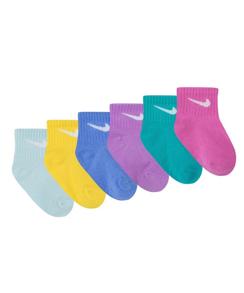 NIKE（ナイキ）の「NIKE NHN SWOOSH 6PK INFANT ANKLE SO（ソックス/靴下・キッズ・A/B・6-12M/12-24M）」の7枚目の写真
